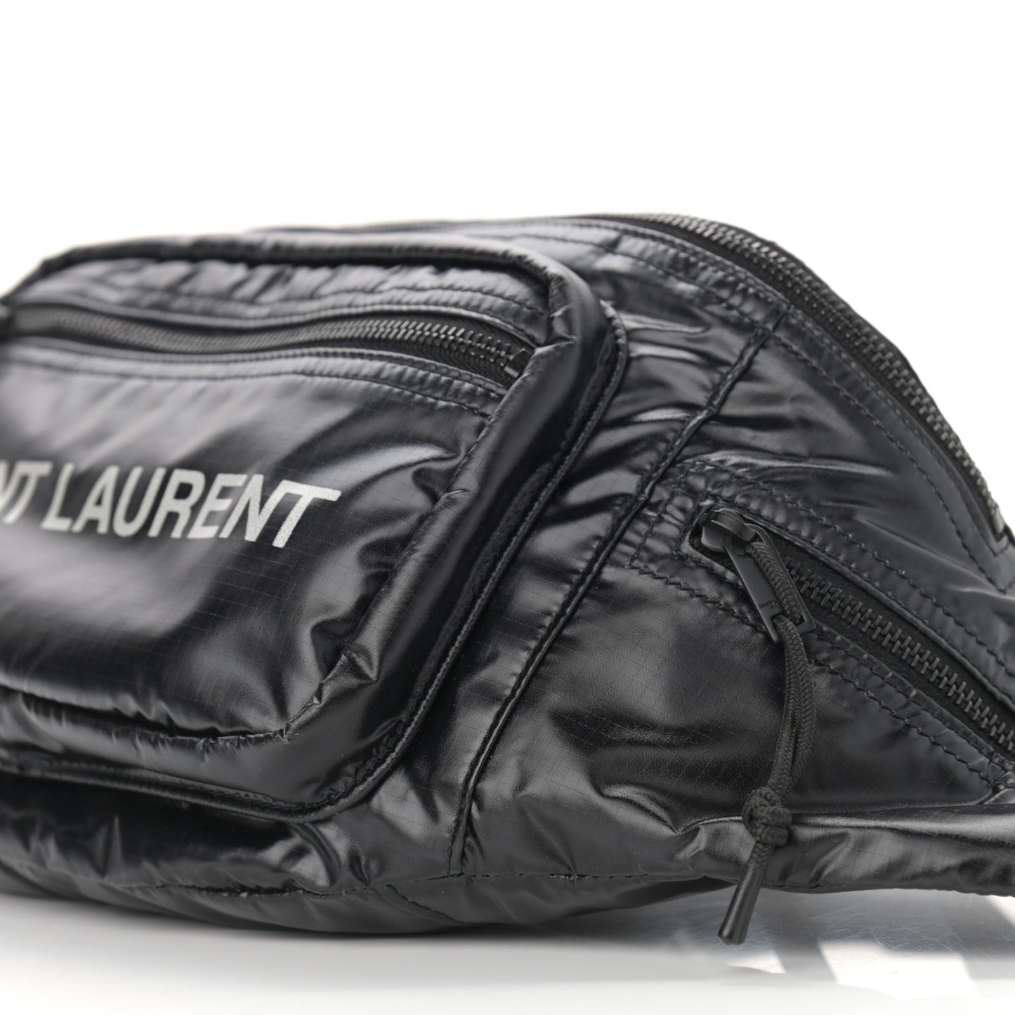 Nylon Logo Nuxx Body Belt Bag Black