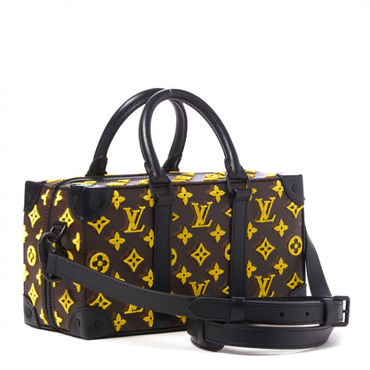 Louis Vuitton Monogram Tuffetage Speedy Trunk Jaune 2 of 7