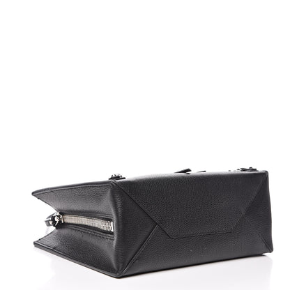 Balenciaga Grained Calfskin Papier Mini A4 Zip Around Tote Black 4 of 11