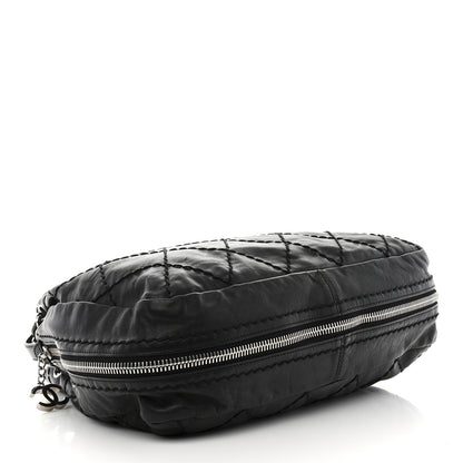 Chanel Lambskin Expandable Tote Black 4 of 13
