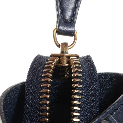 Celine Smooth Calfskin Mini Luggage Navy 8 of 9