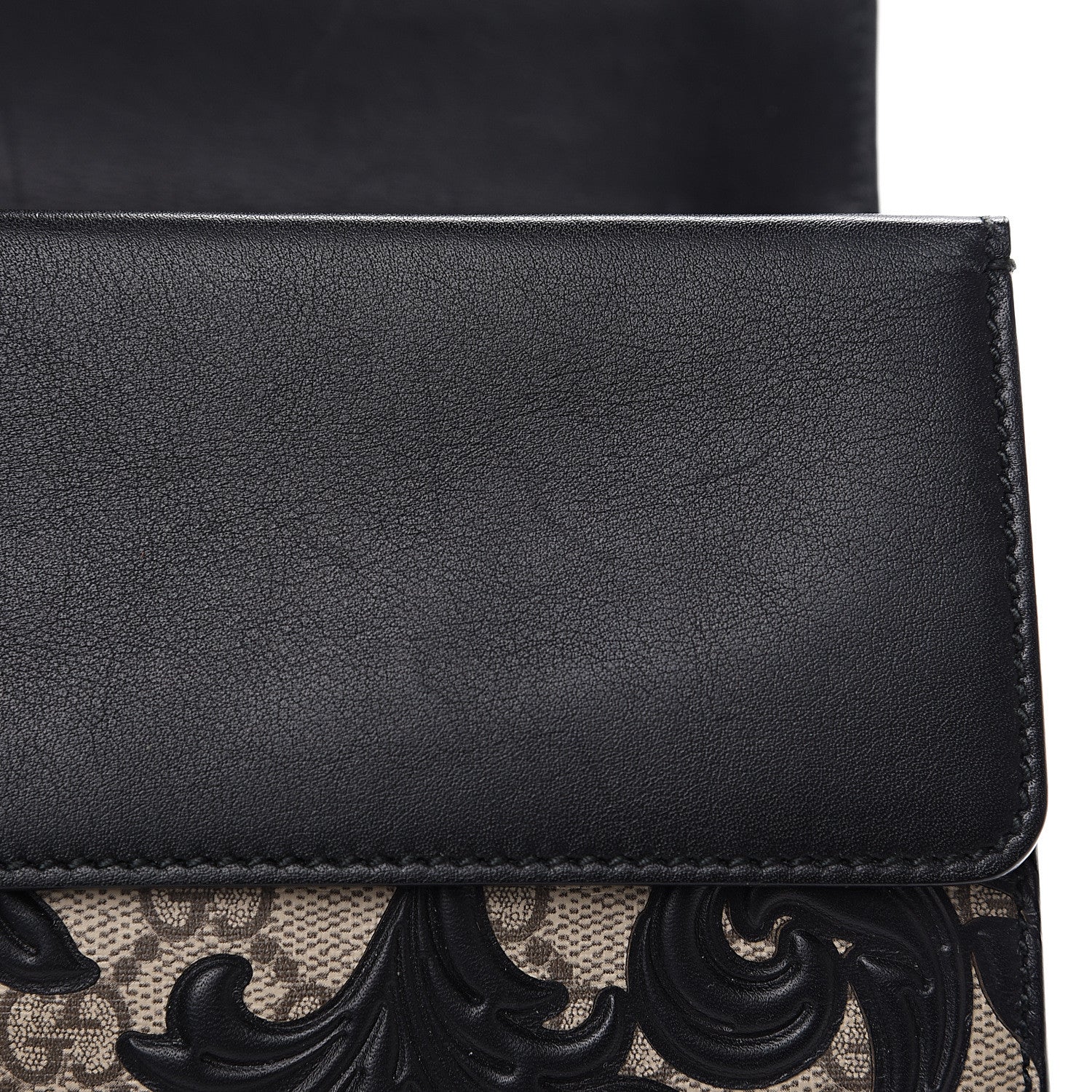 Gucci GG Supreme Monogram Arabesque Small Dionysus Shoulder Bag Black 12 of 14