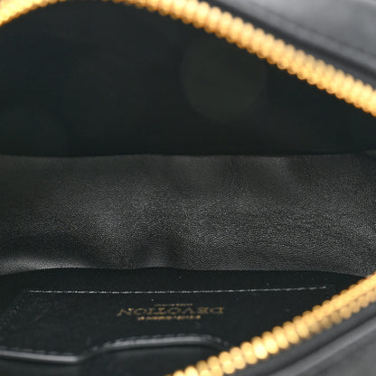 Dolce & Gabbana Smooth Calfskin Mini Devotion Camera Bag Black 5 of 9