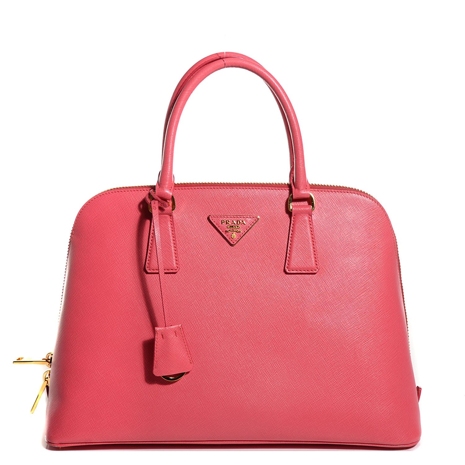 Prada Saffiano Lux Medium Promenade Tote Peonia 1 of 10