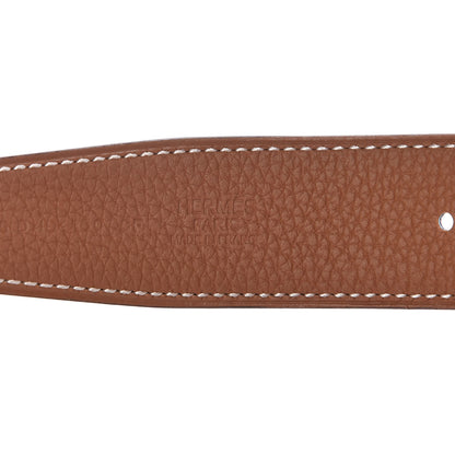 Hermes 135 Togo 32mm Pegase H Belt 105 Black Gold 4 of 9