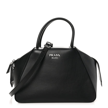 Prada Softy Calfskin Small Supernova Handbag Black 1 of 9