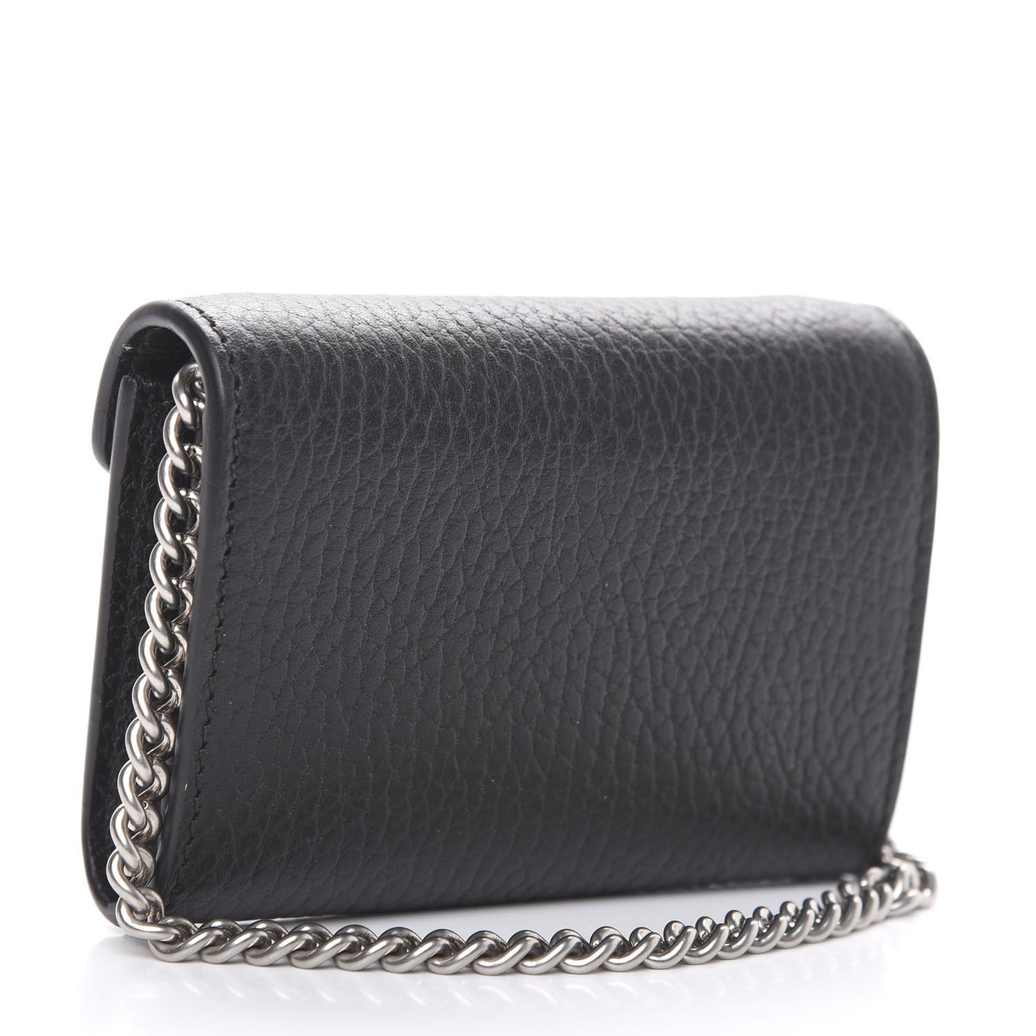 Gucci Calfskin Dionysus Coin Purse Black 3 of 8
