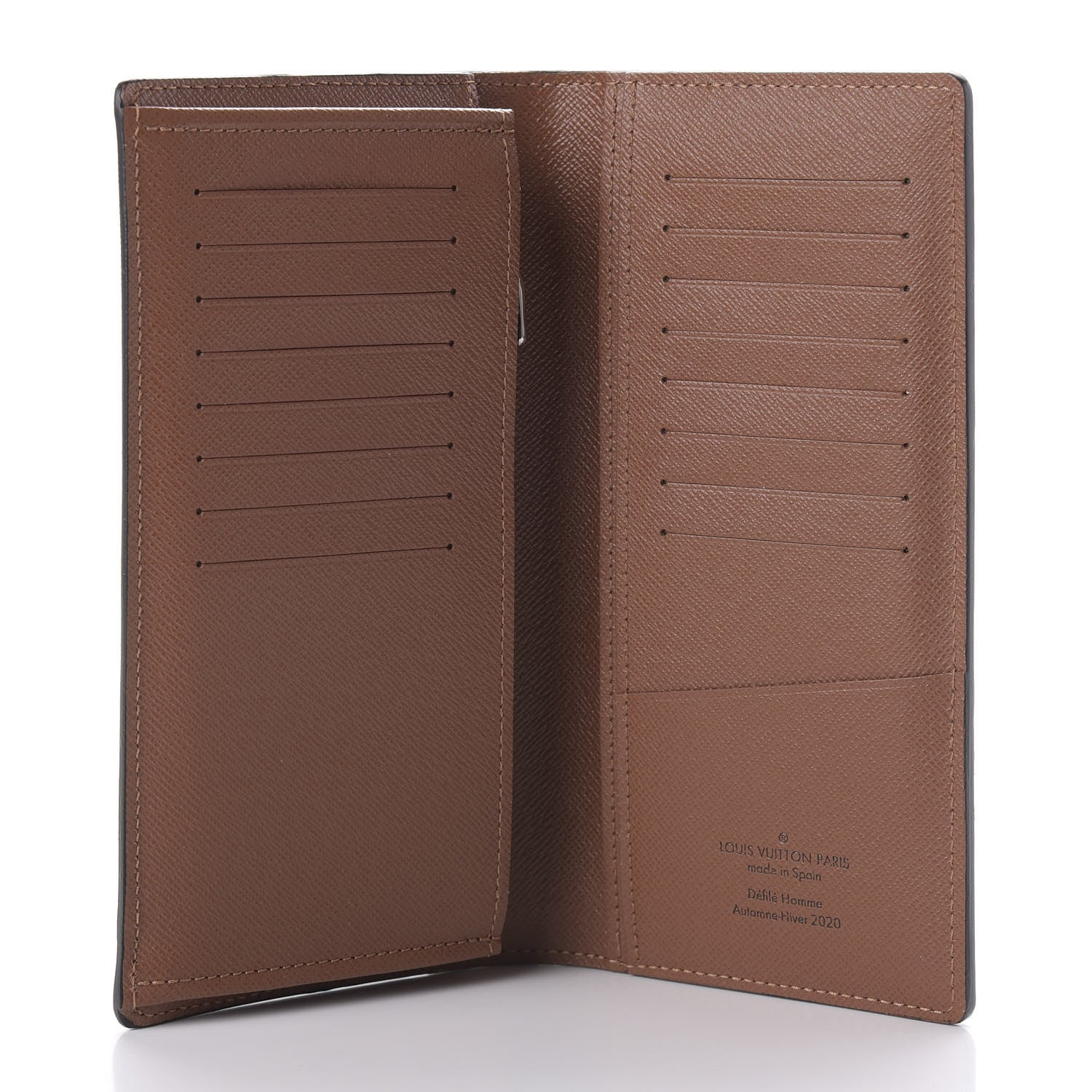 Louis Vuitton Monogram Eclipse Patchwork Brazza Wallet 5 of 9