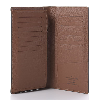 Louis Vuitton Monogram Eclipse Patchwork Brazza Wallet 5 of 9