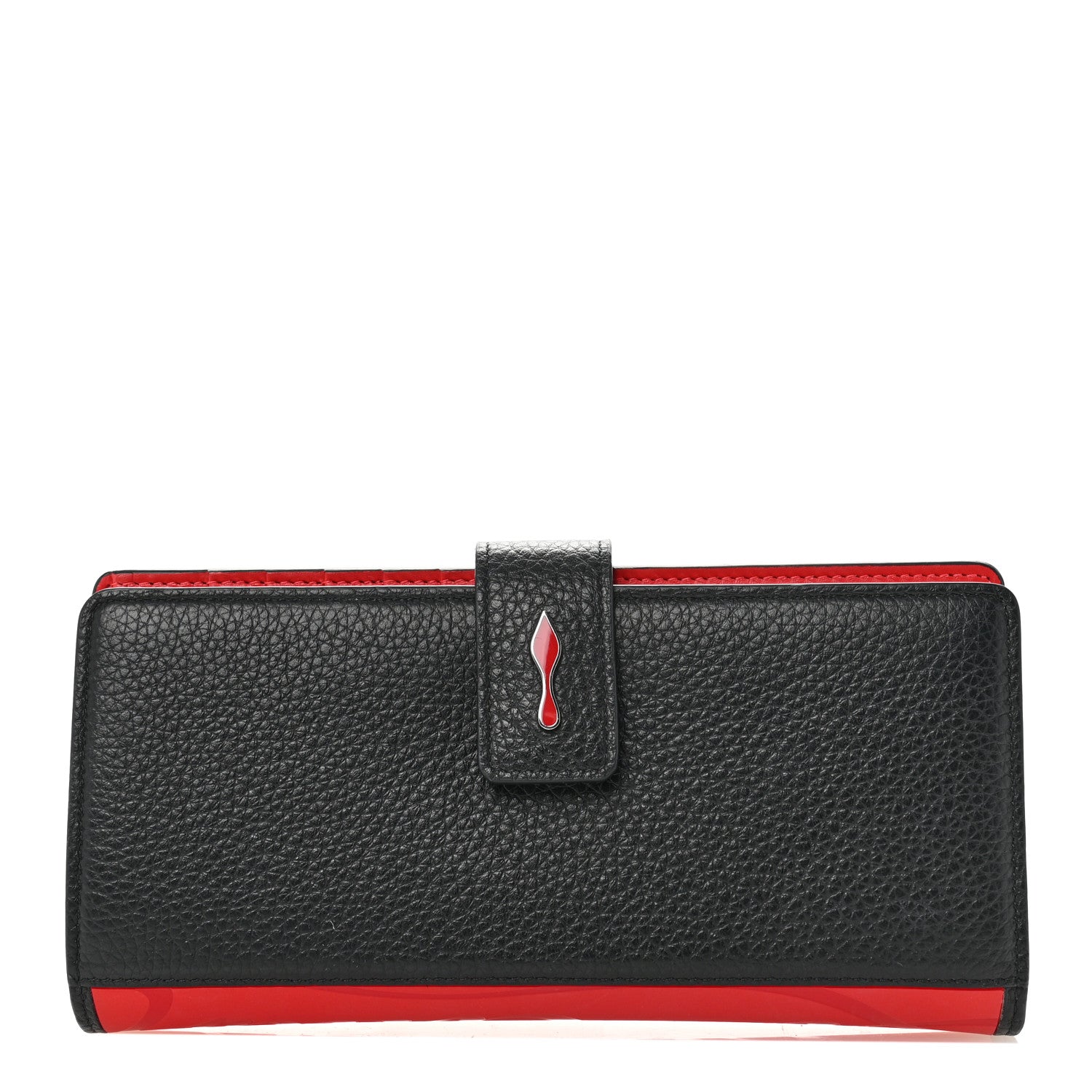 Christian Louboutin Calfskin Paloma Wallet Black 1 of 8