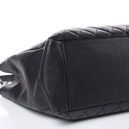 Chanel Caviar Quilted Grand Shopping Tote GST Black 8 of 26