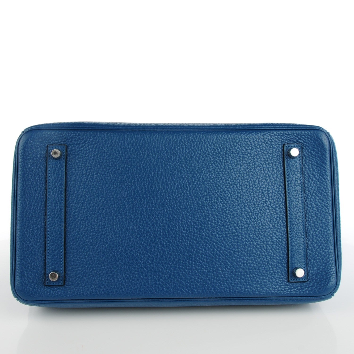 Hermes Taurillon Clemence Birkin 35 Bleu Thalassa 19 of 22