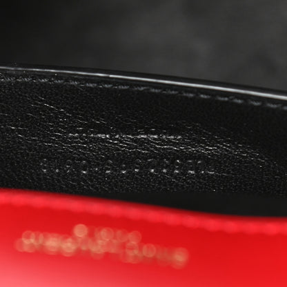 Saint Laurent Lambskin Matelasse Monogram Large Vicky Chain Bag Rouge Eros 6 of 18