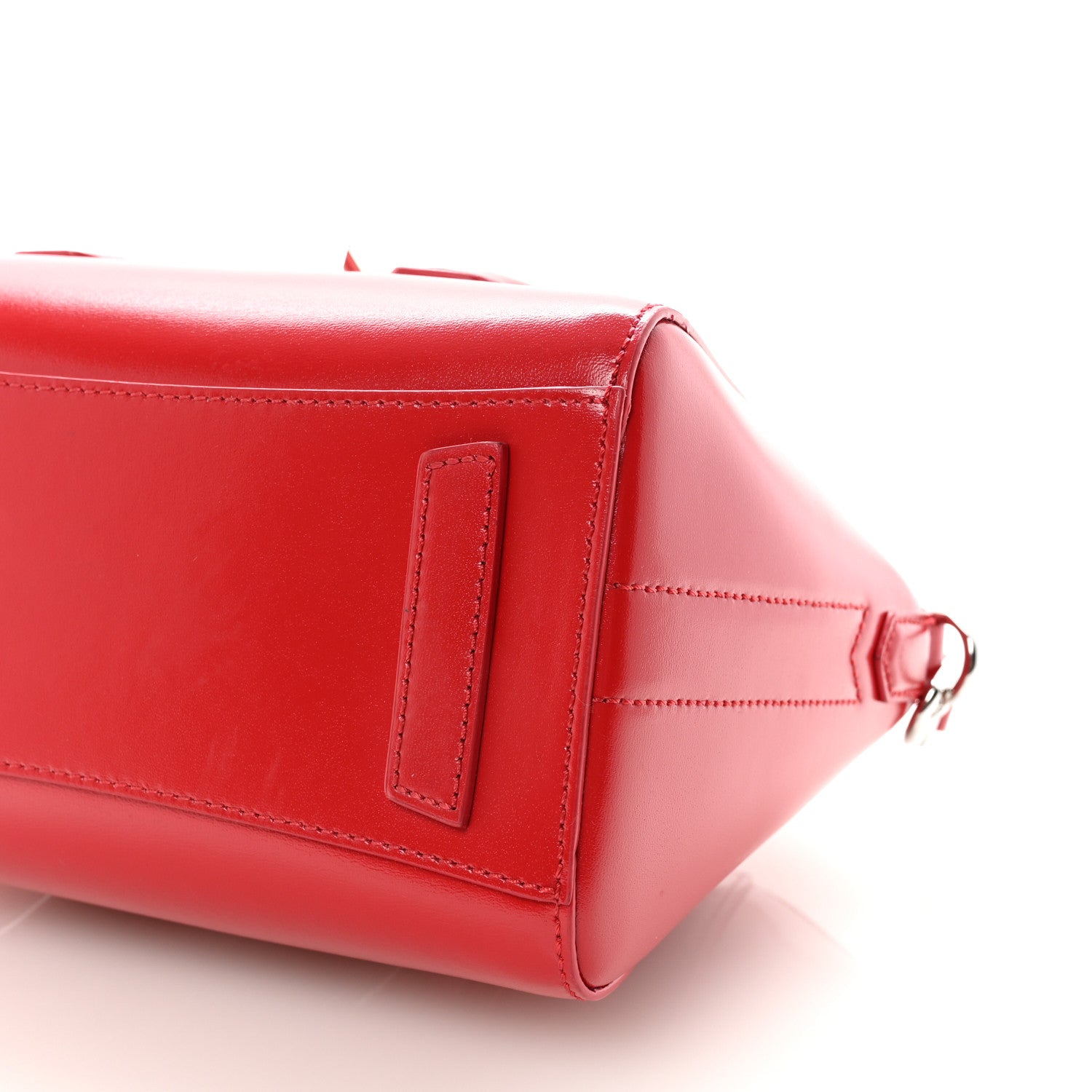 Givenchy Box Calfskin Mini Lock Antigona Shoulder Bag Red 9 of 9