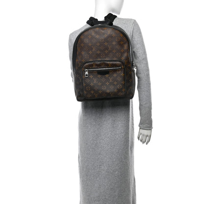 Louis Vuitton Monogram Macassar Josh Backpack 2 of 11