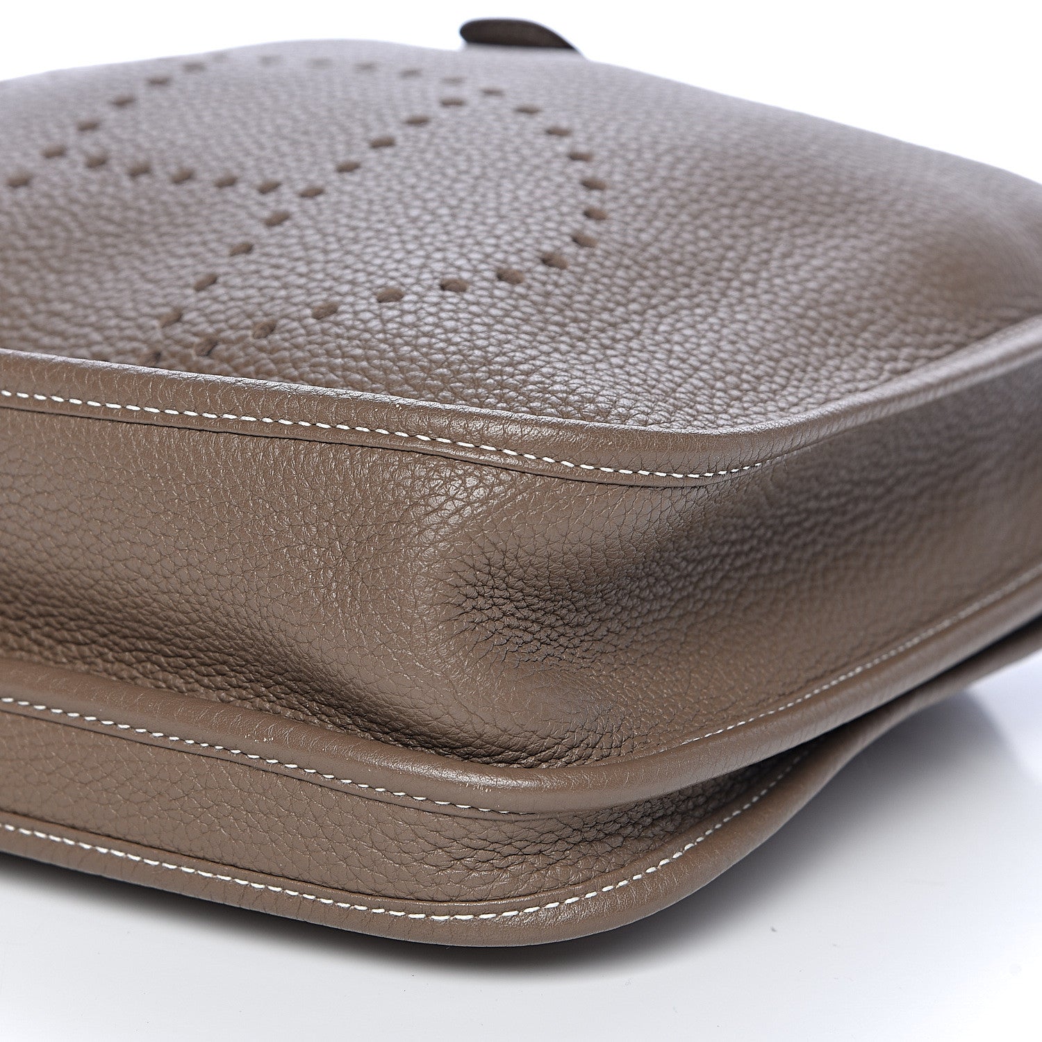 Hermes Taurillon Clemence Evelyne III PM Etoupe 10 of 11