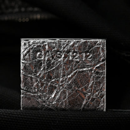 Givenchy Metallic Calfskin Medium Voyou Bag Silver 7 of 11