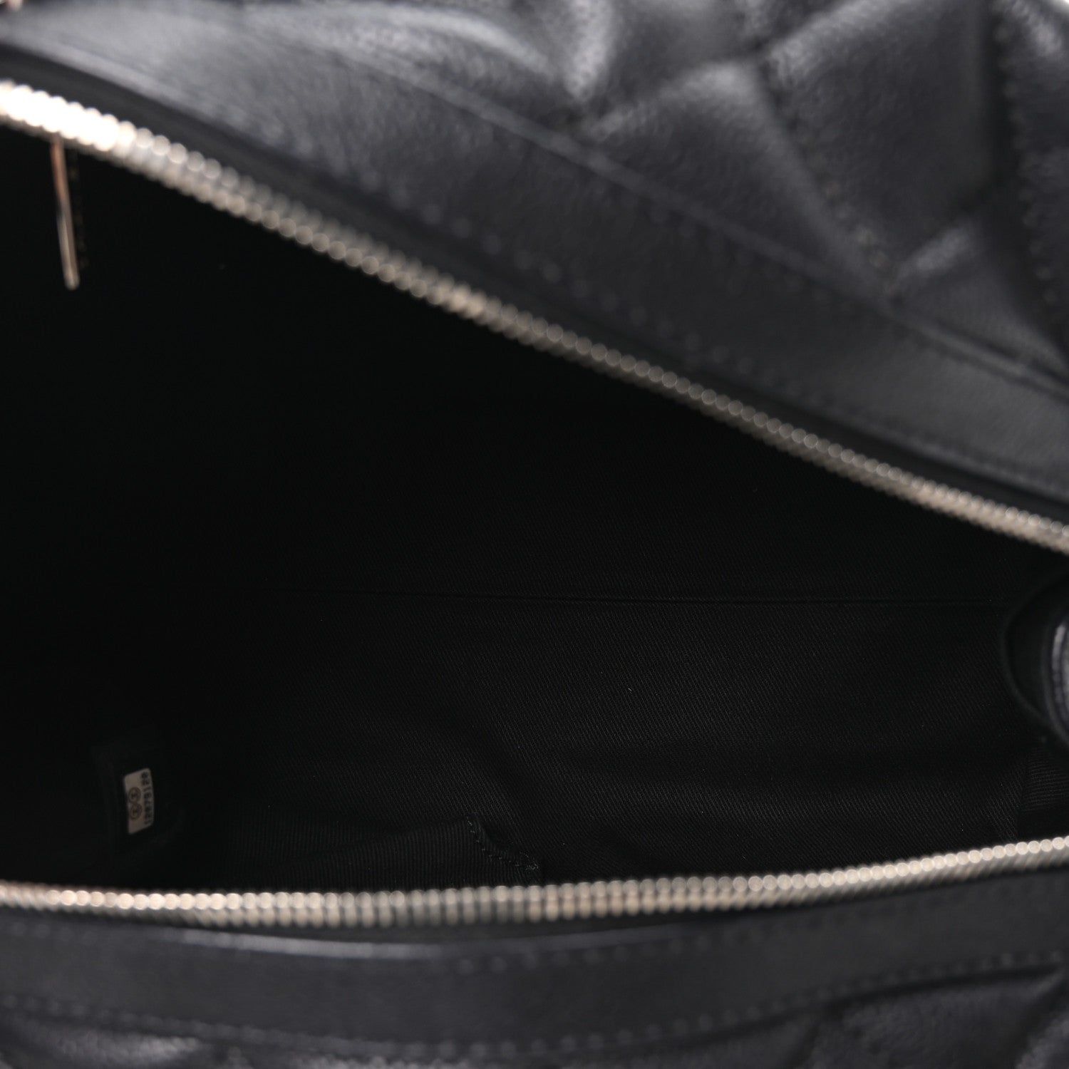 Chanel Caviar Quilted Timeless Bowler Black 5 of 10