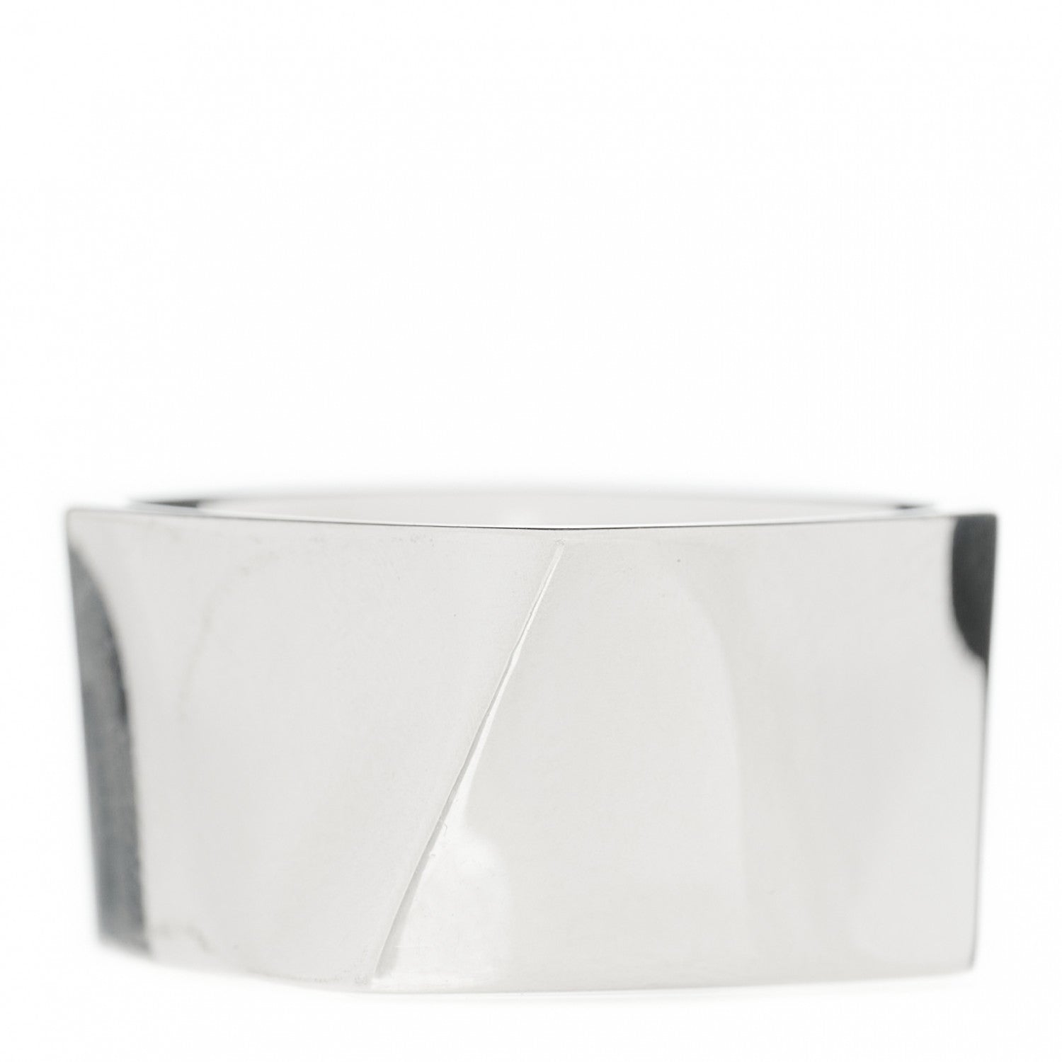 Tiffany Sterling Silver Frank Gehry Torque Wide Band Ring 55 7.25 3 of 4