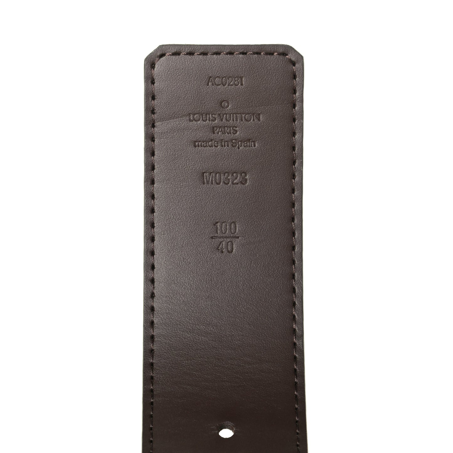 Monogram 40mm LV Initiales Belt 100 40