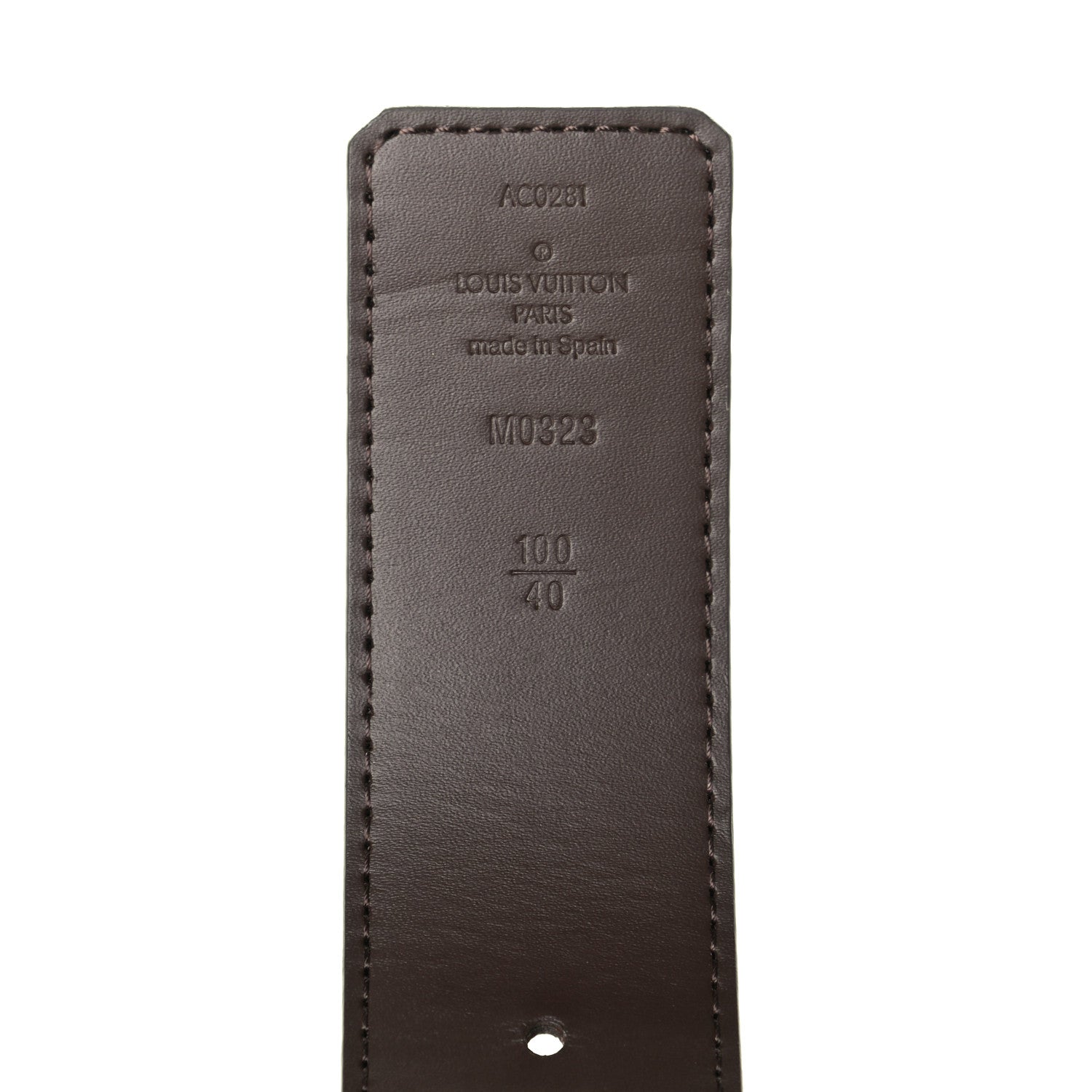 Louis Vuitton Monogram 40mm LV Initiales Belt 100 40 5 of 5