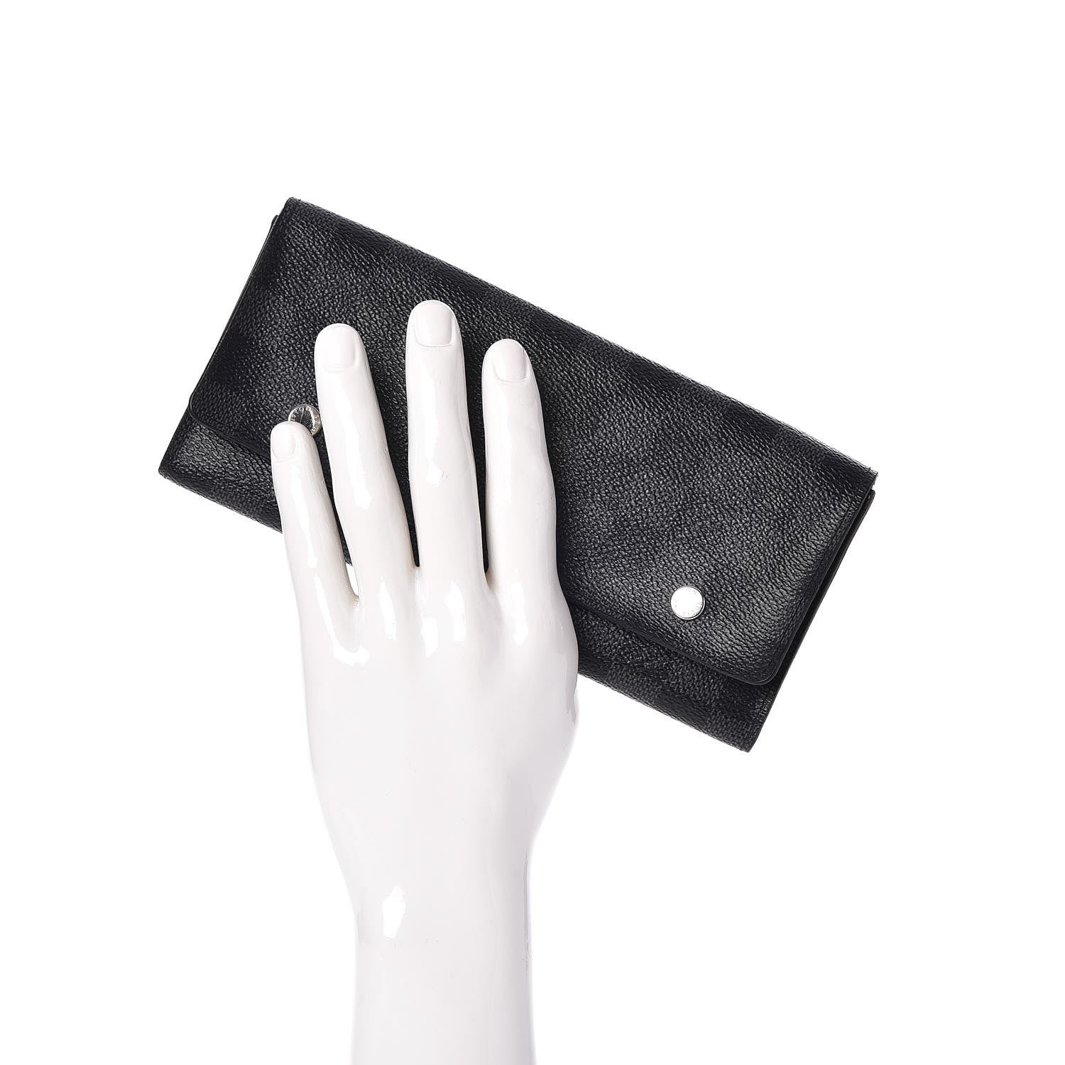Louis Vuitton Damier Graphite Portefeuille Long Modulable Wallet 2 of 7