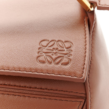 Loewe Nappa Lambskin Small Featherlight Puzzle Bag Pecan 8 of 11