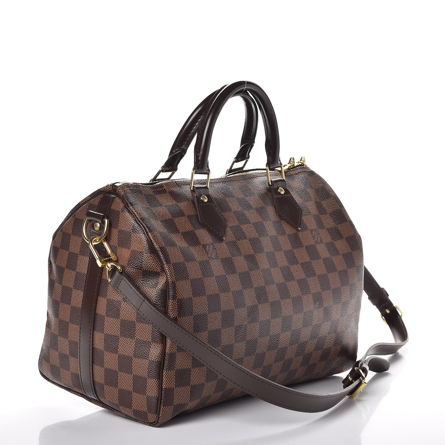 Louis Vuitton Damier Ebene Speedy Bandouliere 30 4 of 9