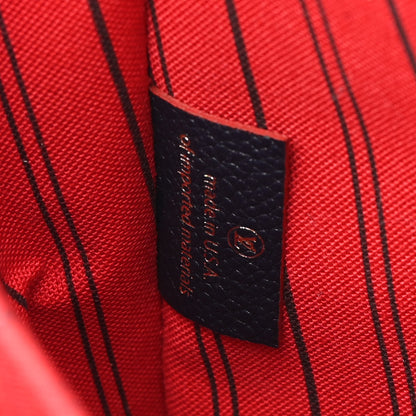 Louis Vuitton Empreinte Pochette Metis Marine Rouge 7 of 9