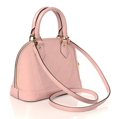 Louis Vuitton Vernis Alma BB Rose Ballerine 3 of 9