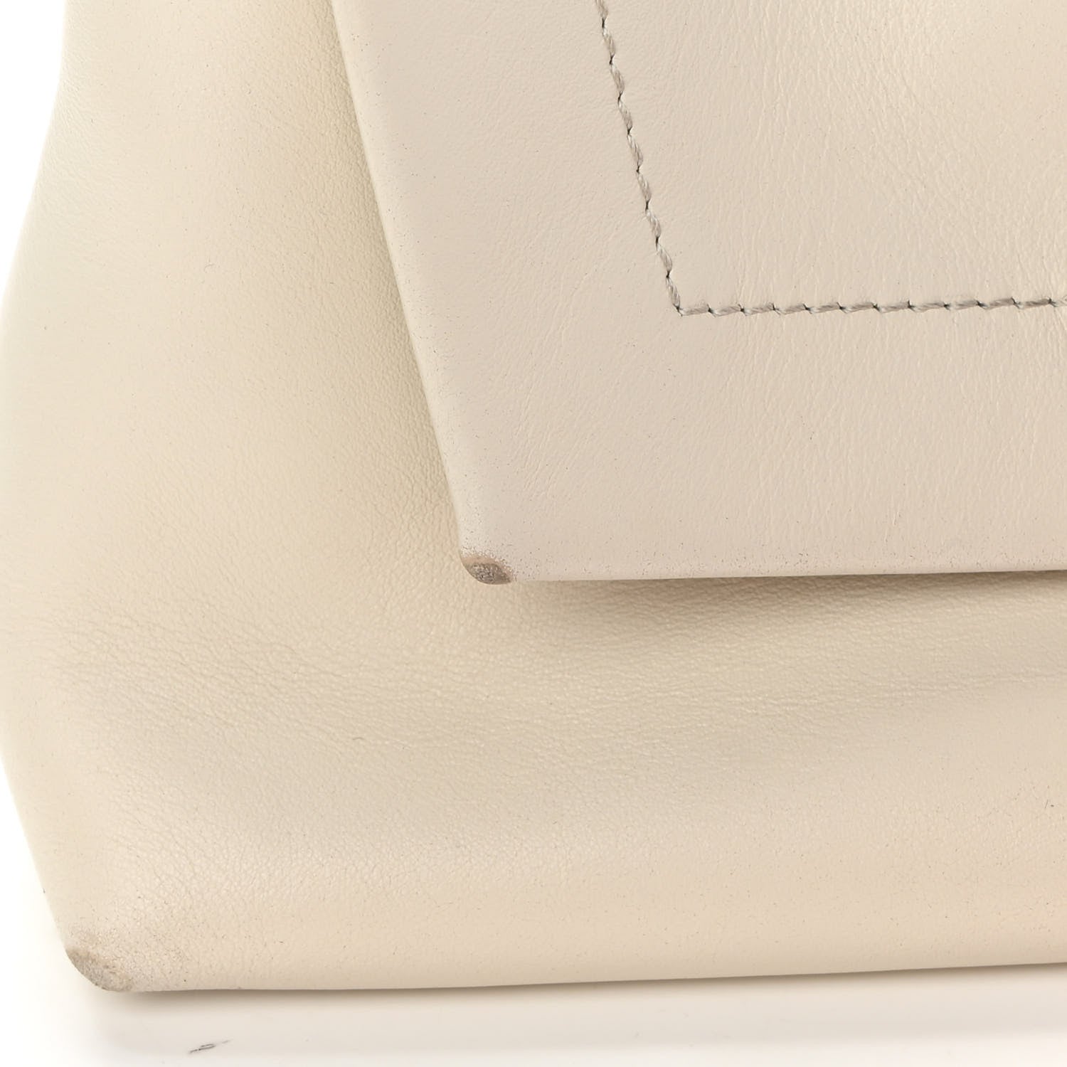 Tom Ford Calfskin Mini Label Shoulder Bag White 14 of 15