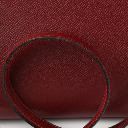 Hermes Epsom Kelly Sellier 32 Rouge H 22 of 22