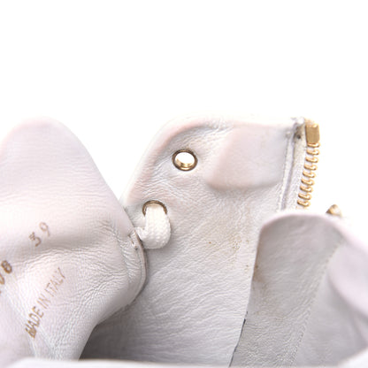 Louis Vuitton Calfskin LV Stellar Sneaker Boots 38 White Framboise 9 of 11