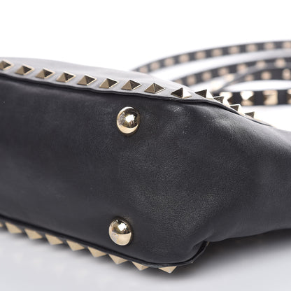 Valentino Garavani Vitello Mini Rockstud Tote Black 8 of 18