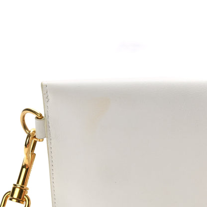 Celine Smooth Calfskin Travel Clutch White 11 of 11