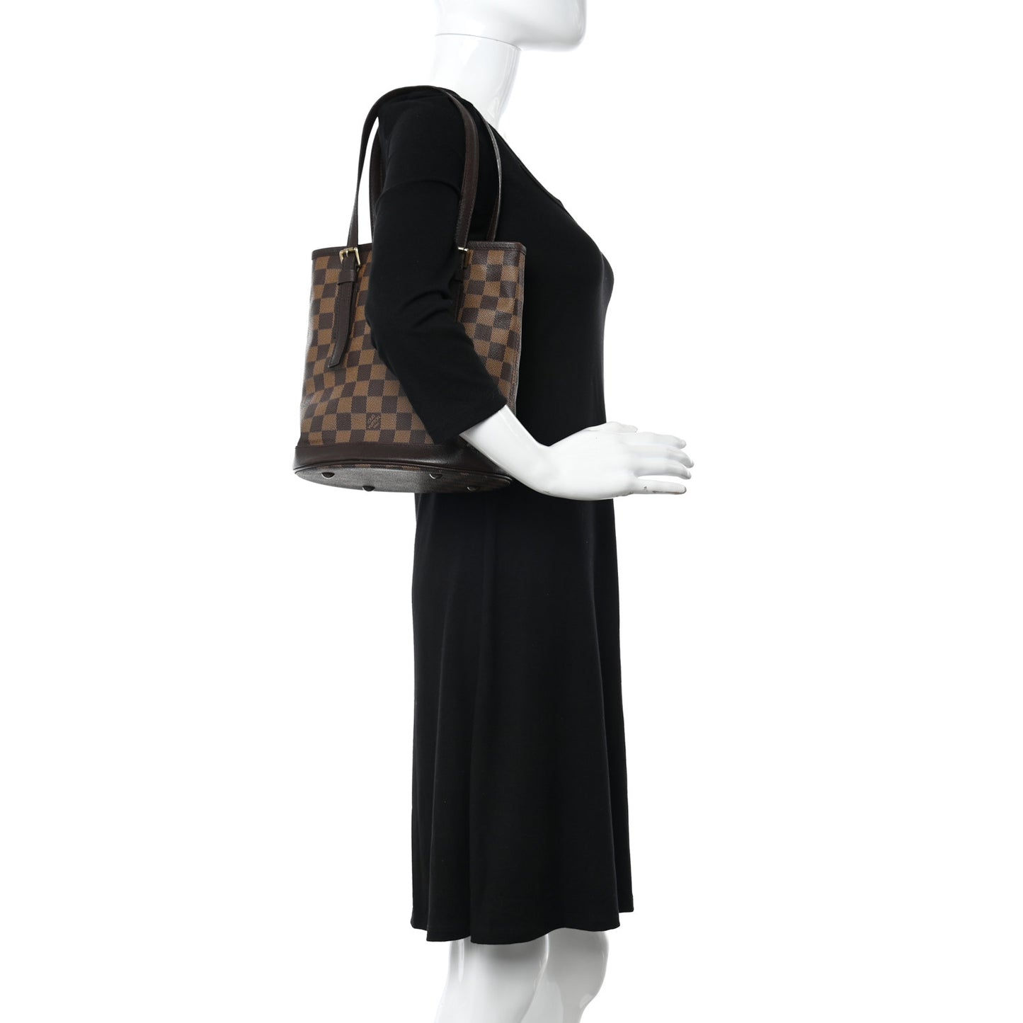 Damier Ebene Marais Bucket 23