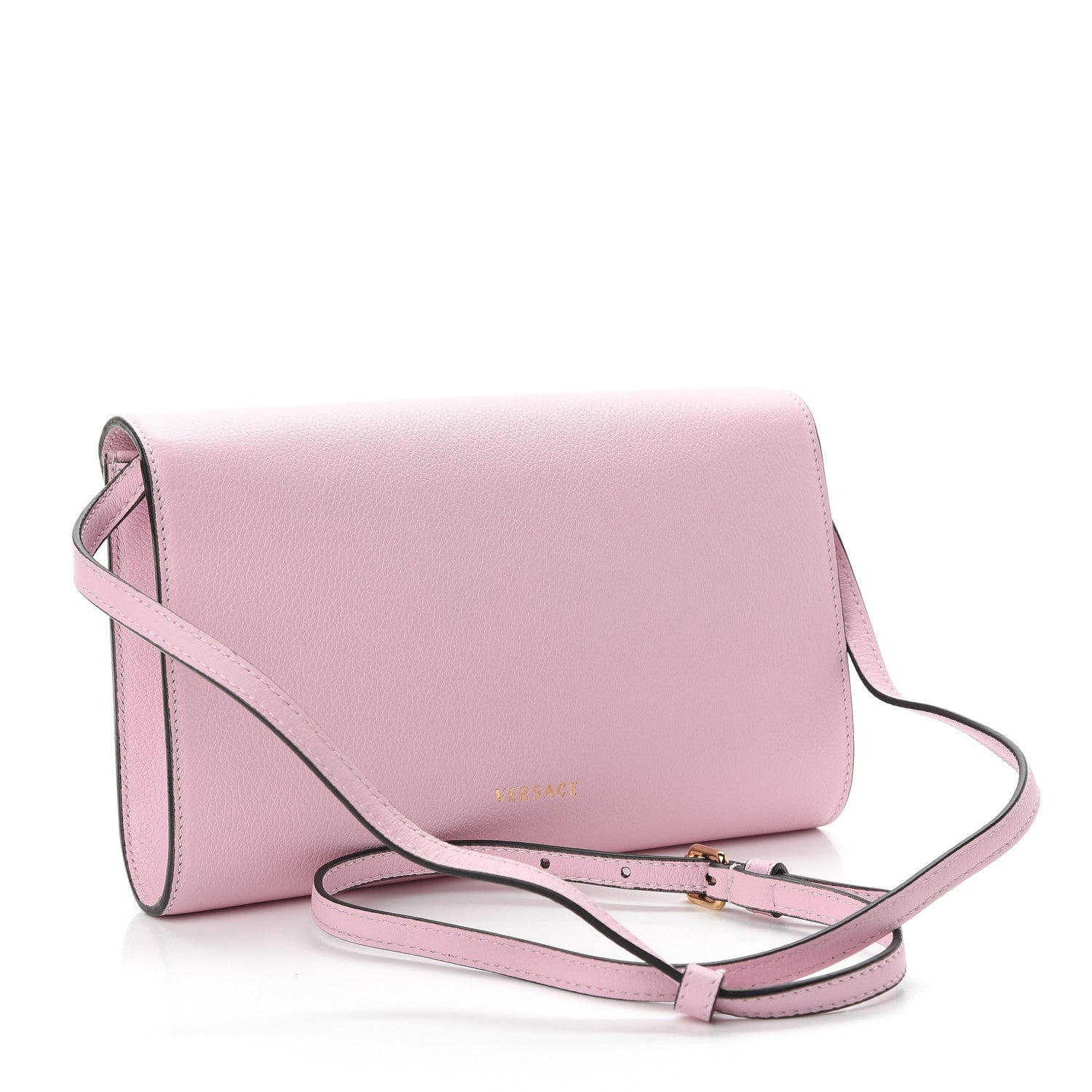 Versace Vitello Medusa Clutch Bag Pink 3 of 8