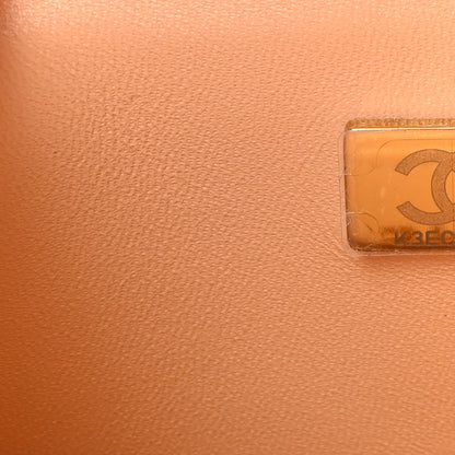 Chanel Lambskin Quilted Mini Rectangular Flap Beige 7 of 11