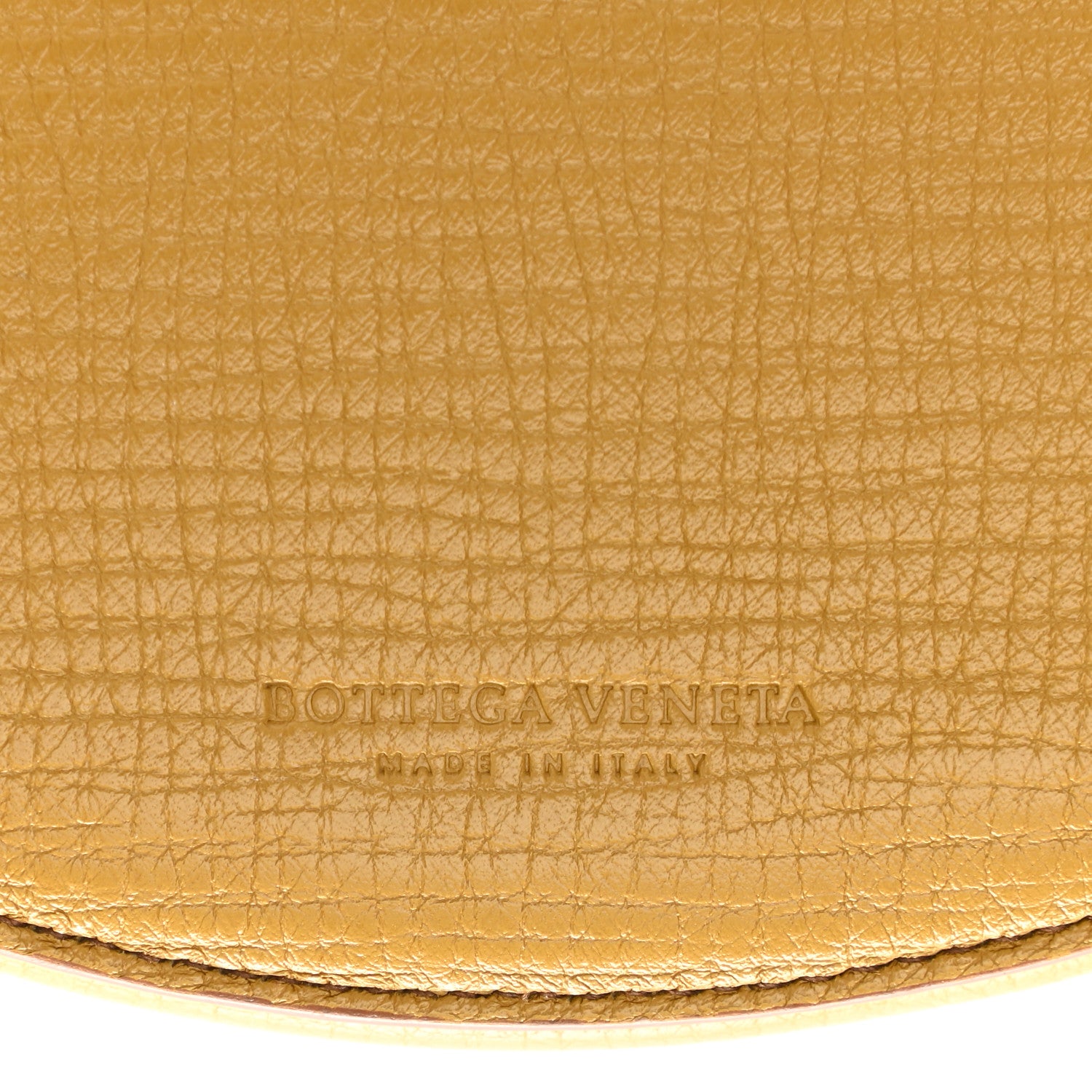 Bottega Veneta Palmellato Calfskin Rounded Belt Bag Butterscotch 11 of 21