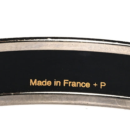 Hermes Enamel Printed Narrow Clous en Trompe l'Oeil Bracelet 70 5 of 5