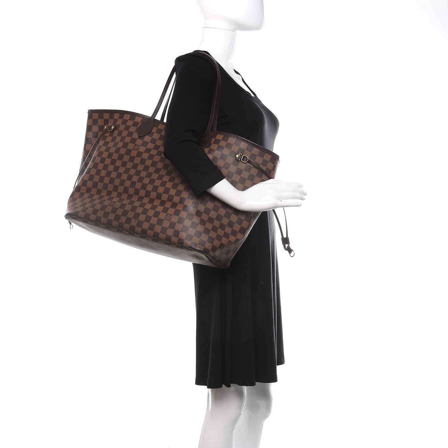 Louis Vuitton Damier Ebene Neo Neverfull GM 2 of 10