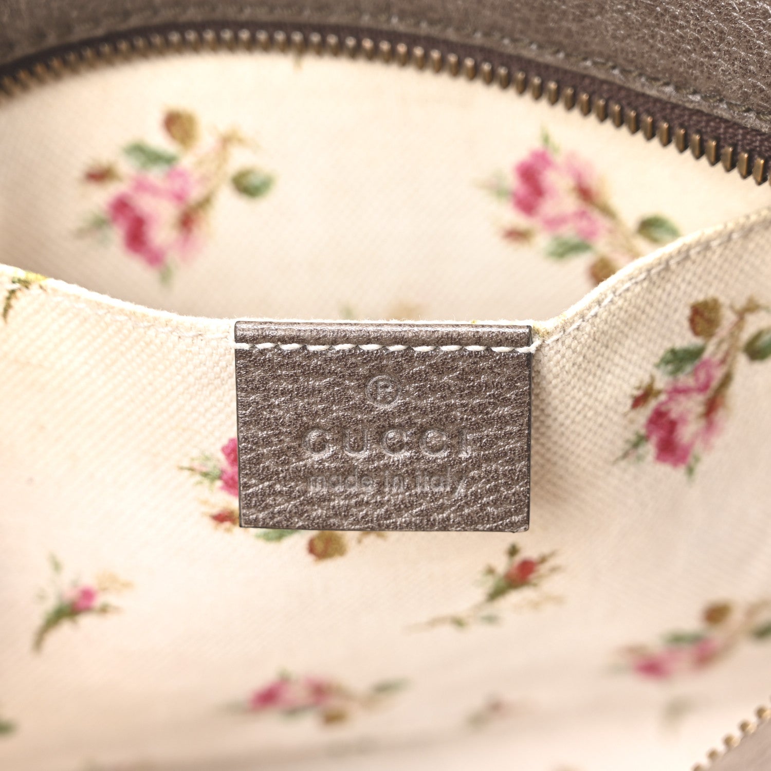 Gucci GG Supreme Monogram Web Neo Vintage Shoulder Bag Beige New Acero Crop 6 of 10