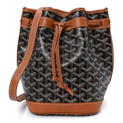 Goyard Goyardine Petit Flot Black Gold 1 of 8
