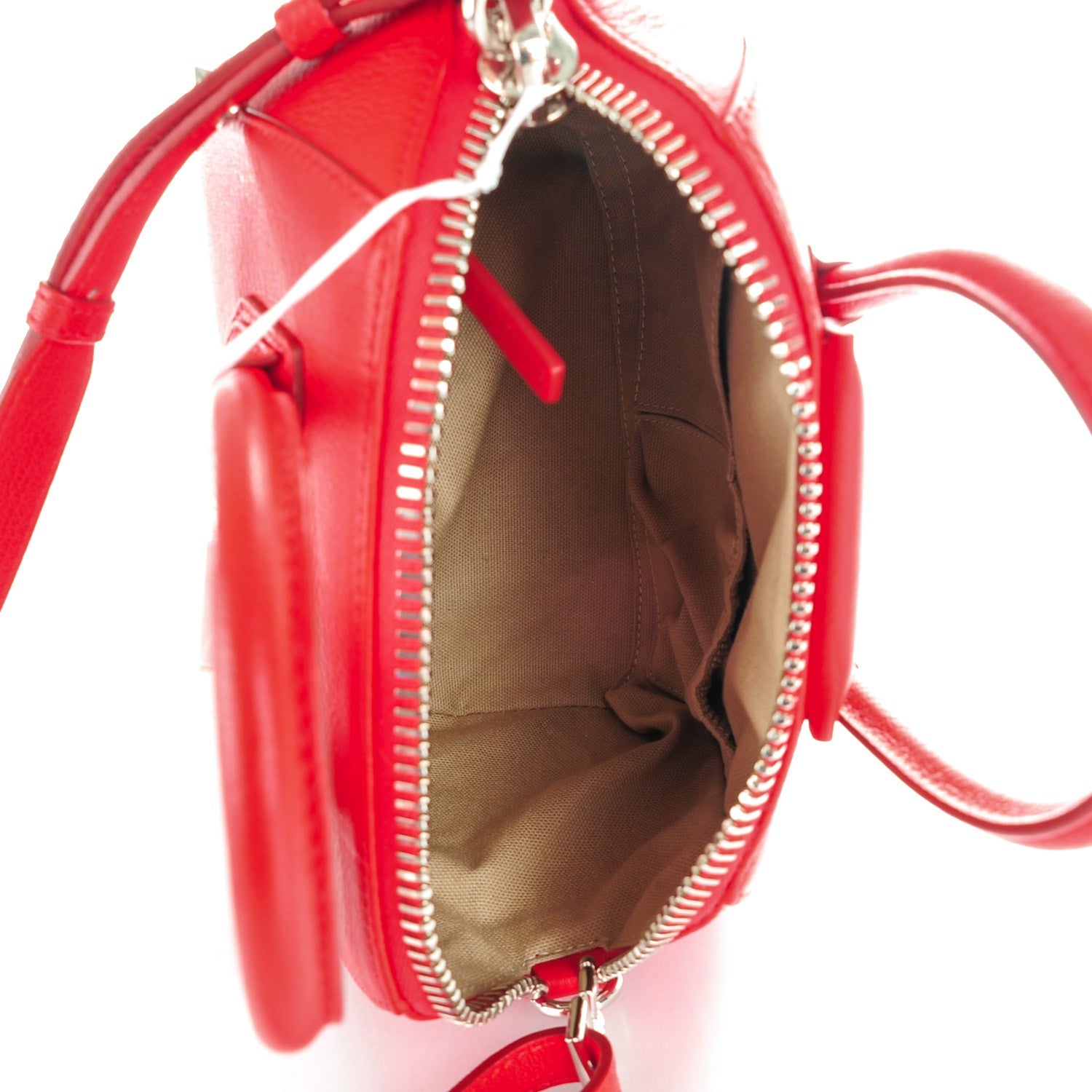 Givenchy Sugar Goatskin Mini Antigona Red 5 of 7