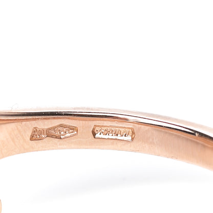 Bulgari 18K Rose Gold Diamond Divas' Dream Ring 54 7 5 of 6