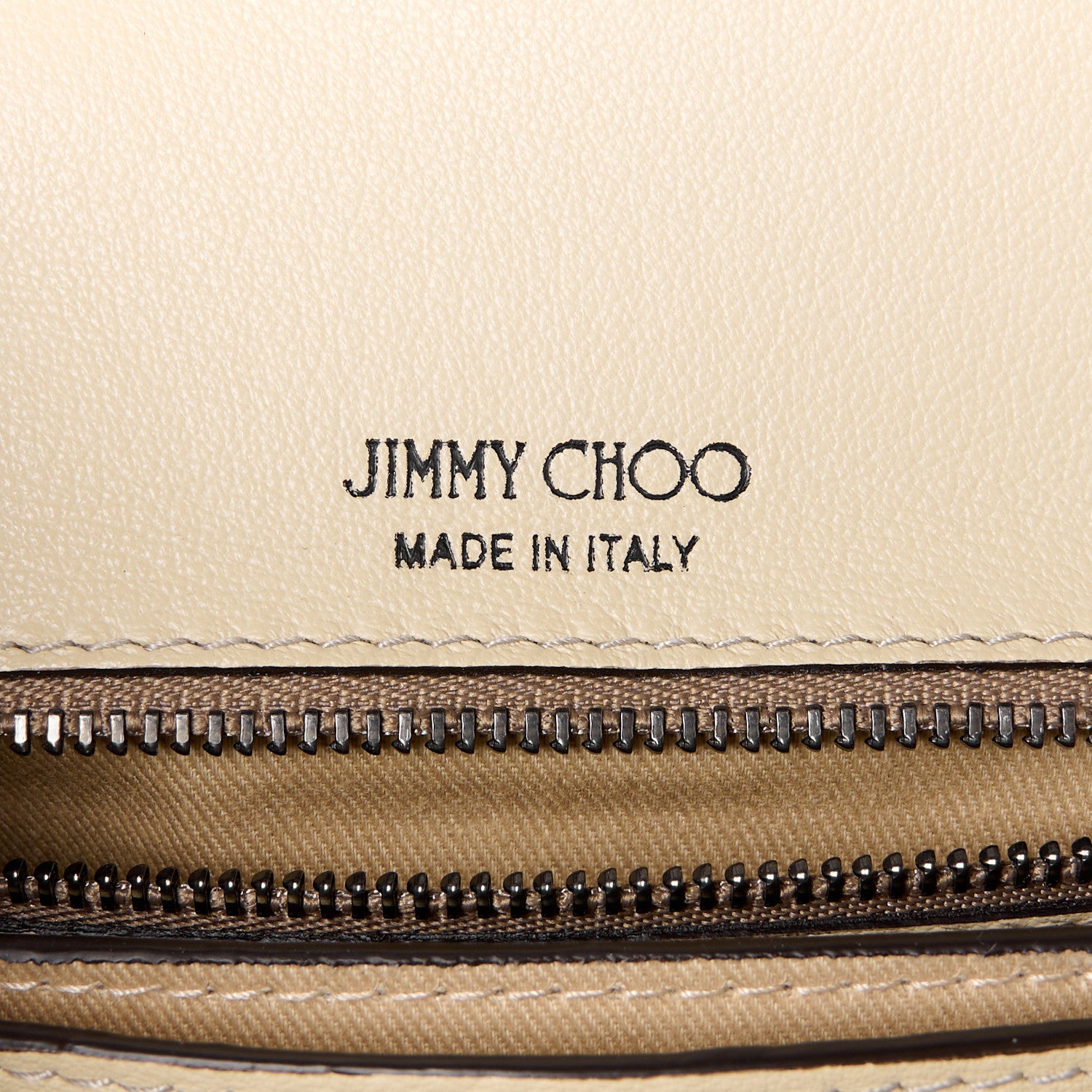 Jimmy Choo Metallic Calfskin Lizard Crystal Embossed Cheri Top Handle Bag Gold 6 of 10