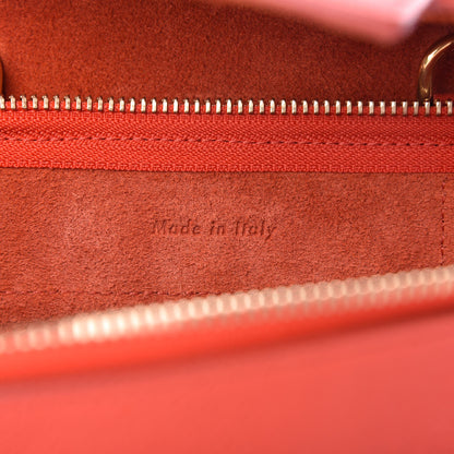 Celine Grained Calfskin Nano Belt Bag Carnelian 9 of 9