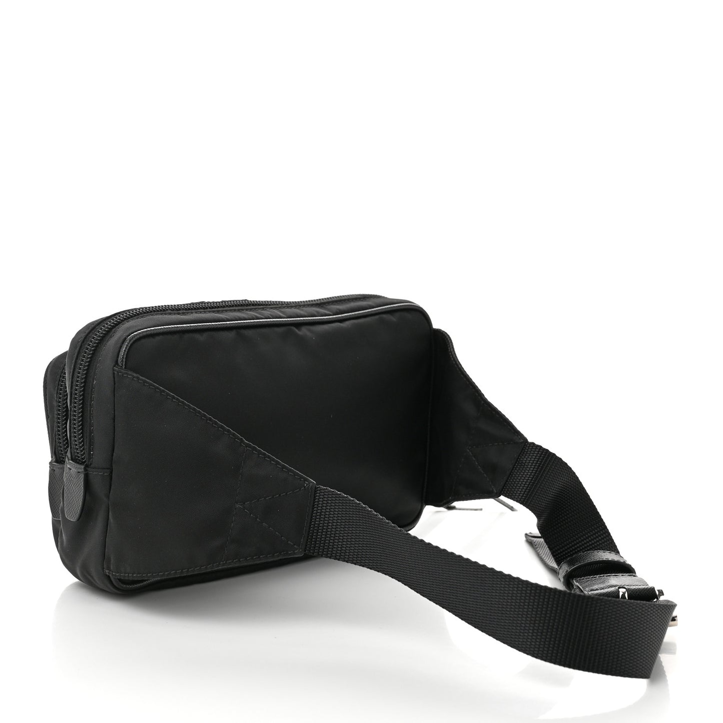 Tessuto Nylon Belt Bag Black