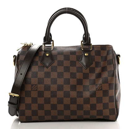 Louis Vuitton Damier Ebene Speedy Bandouliere 25 1 of 9