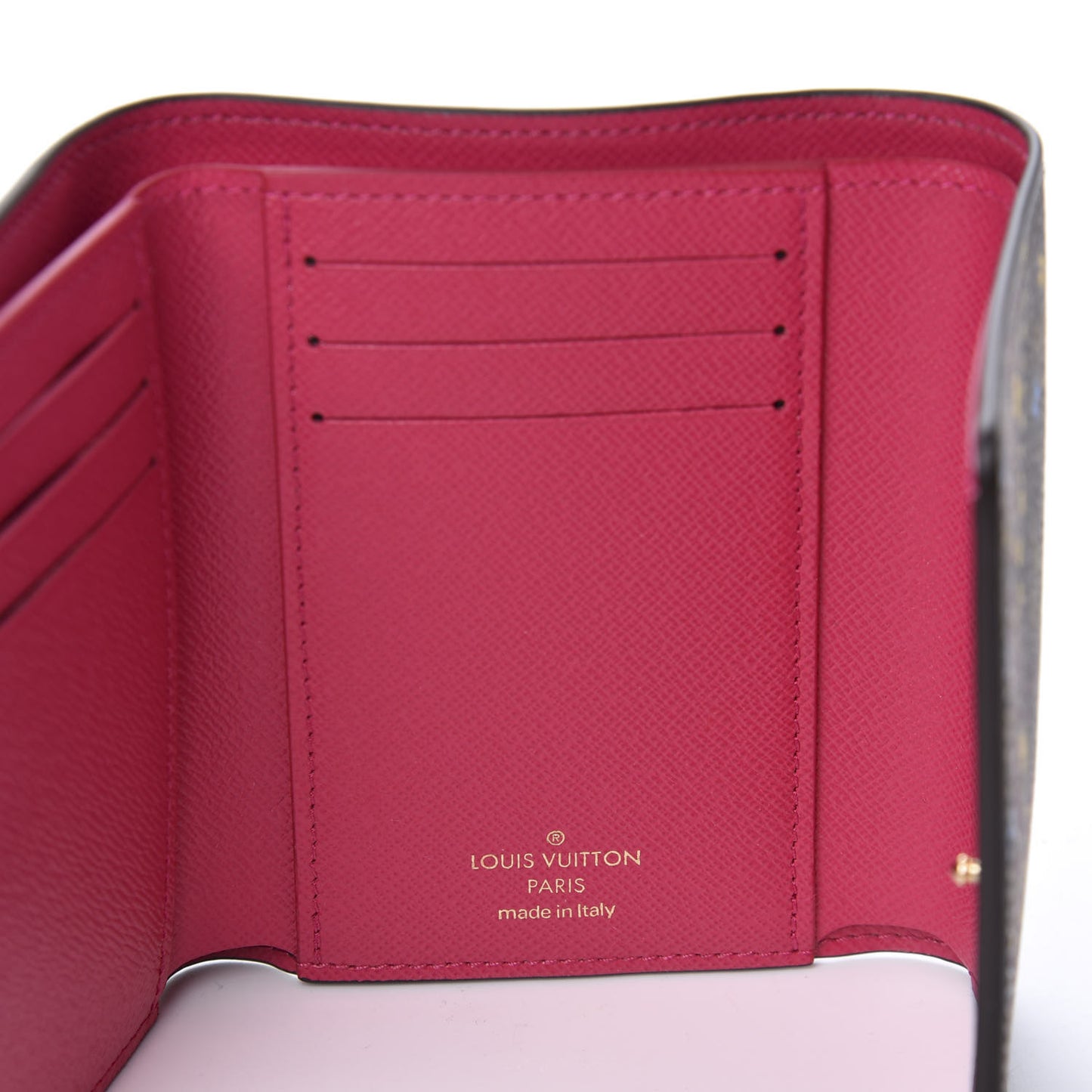 Monogram 2020 Christmas Animation Roller Coaster Victorine Wallet Pivoine